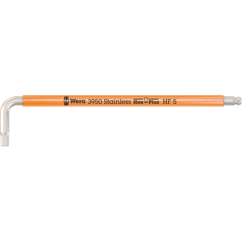 Wera - Innensechskantschlüssel Winkelschlüssel SPKL Hex-Plus HF 5,0 5 x 154 mm