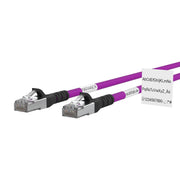 Metz Connect - Patchkabel Kupfer Patchkabel Cat.6A 1308451009WE AWG 26 1,0m li-sw − 10 Stück