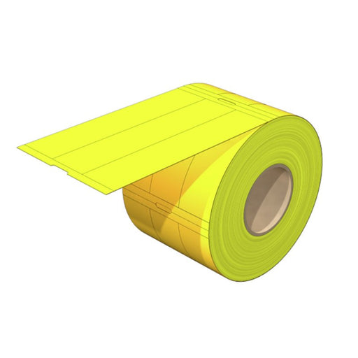 Weidmüller - Kennzeichnungsmaterial Gerätemarkierer, Etikett THM ET S7 1500 GE 108.8x22,9mm gelb − 500 Stück