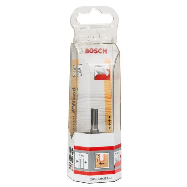 Bosch - Fräser Nutfräser Expert for Wood, 2608629357 Voll-Carbide 8 mm D1