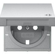 Gira - Zubehör/Ersatzteile für Installationsschalterprogramme Abd. SCHUKO-Steckd. KD 492226 F Alu