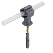 OBO Bettermann - Leitungshalter für Blitzschutz Leitungshalter 177 B-HD30 Schrauben 30mm, PA − 50 Stück