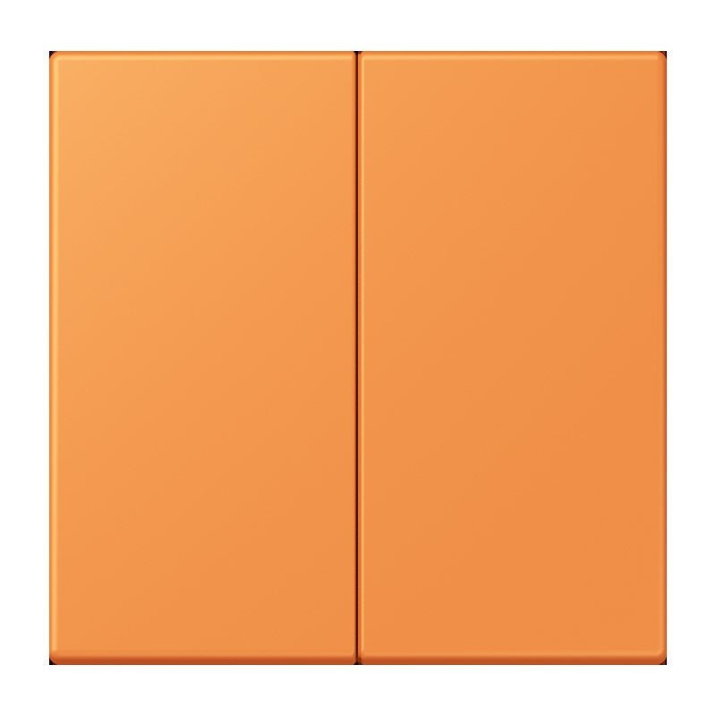 Jung - Abdeckung/Bedienelement für Installationsschalterprogramme Wippe 2fach LC 995 225 orange clair (32081)