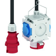 Bals Elektrotech - CEE-Steckdosen-Kombination (IEC 60309) T-V-C Kreuzverteiler 54657