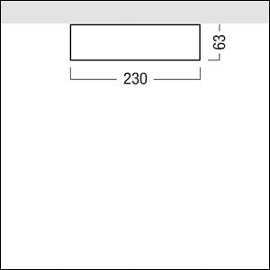 Zumtobel Group - Decken - /Wandleuchte LED - Anbauleuchte MIREL - L mi #42184010 3000K DALI weiß