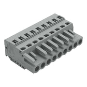 WAGO - Kabelsteckverbinder für Leiterplattensteckverbinder 1-Leiter-Federleiste 231-109/102-000 CAGECLAMP,2,5 mm²,gr − 50 Stück