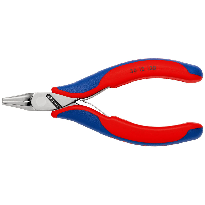 Knipex - Spezialwerkzeug für Kommunikationstechnik Elektron.-Bestückungszange 36 12 130 spiegelpoliert,130mm