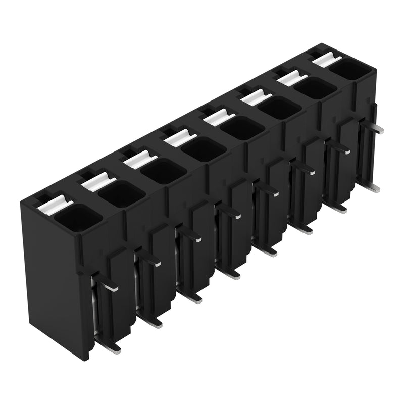 WAGO - Leiterplattenklemme THR-Leiterplattenklemme 2086-3208 Drücker,1,5mm²,sw − 84 Stück