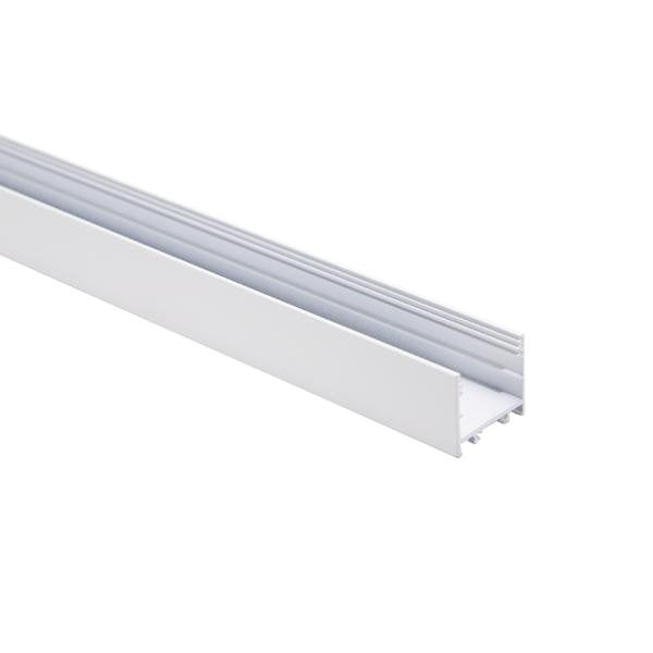 Brumberg Leuchten - Mechanisches Zubehör/Ersatzteile für Leuchten LED-Anbauprofil 53606070 2m, weiß