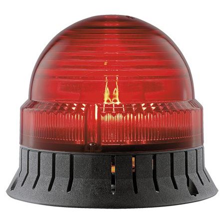 Grothe - Optisches/Akustisches Signalgerät Kombi-Blitzlicht HBZ 8542 24V DC rot