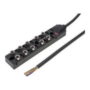 Ipf Electronic - Passiver Sensor-/Aktor-Verteiler (mit Leitung) Verteiler, 23x164x31mm, VK001109 10-30V DC 10x M8