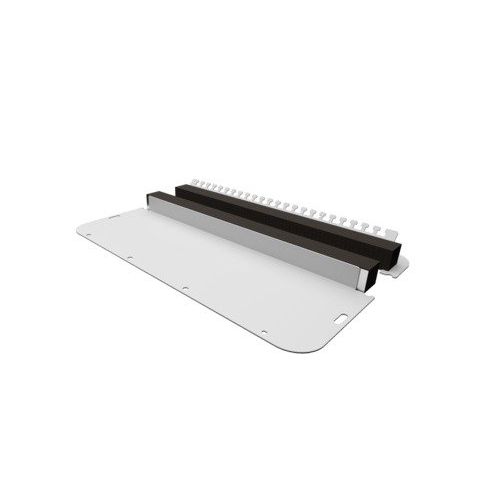 Rittal - Einführungsflansch für Kleingehäuse/Schaltschrank Flanschplatte SZ 2567.450 Metall