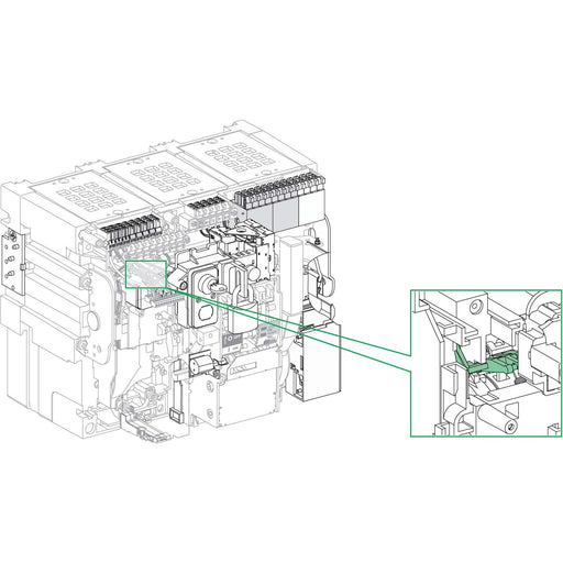 Schneider Electric - Initiator/Aktor-Reihenklemme Rückstellung ferngesteuert LV847346 auto.Rückstell. RAR