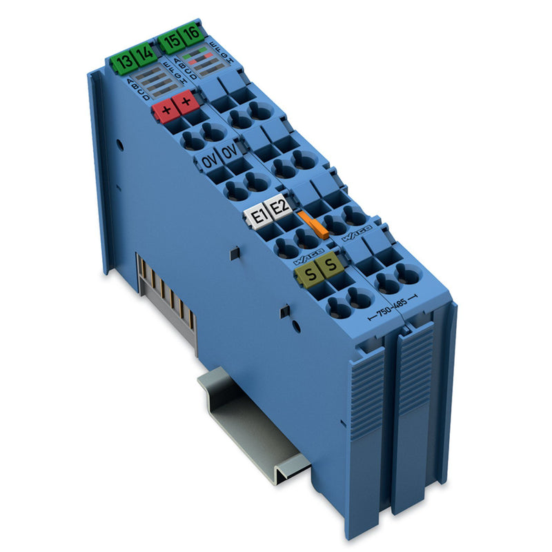 WAGO - Feldbus, Dez. Peripherie - Analoges Ein-/Ausgangs-Modul Analog Eingangsklemme 750-485 2-Kanal 0-20mA EExI