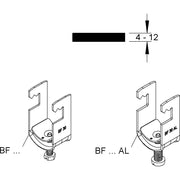 Niedax - Bügelschelle Bügelschellen BF 12 − 100 Stück