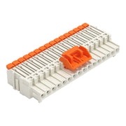 WAGO - Kabelsteckverbinder für Leiterplattensteckverbinder 1-Leiter-Federleiste,Hebel 27341116329000336000 PushinCAGECLAMP,lgr − 25 Stück