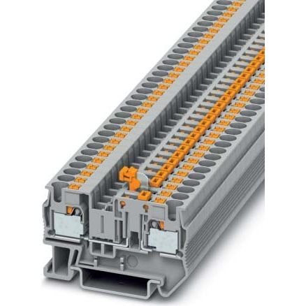 Phoenix Contact - Trenn- und Messtrenn-Reihenklemme Trenn-/Messreihenklemme PT 4-MT 0,2-6qmm,20A 400V,gr − 50 Stück