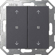 Gira - Bussystem-Tastwippe Taster Wippe 517428 KNX, 2f, Anthrazit