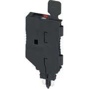 Phoenix Contact - Bauelementestecker Sicherungsstecker P-FU 5X20 LED 250-5 0,40-0,95 mA,schwarz − 10 Stück