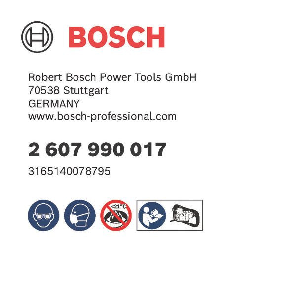 Bosch - Rührkorb PRO Multi Material Viskose 2607990017 und Dichte