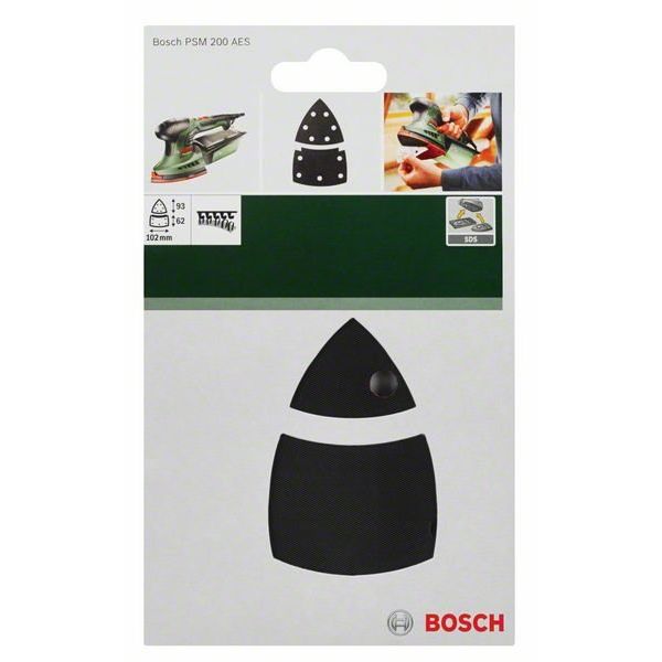 Bosch - Systemzubehör für Schleifen/Polieren (Akku/elektrisch/Druckluft) Schleifplatte 2609256D20 für PSM 200 AE
