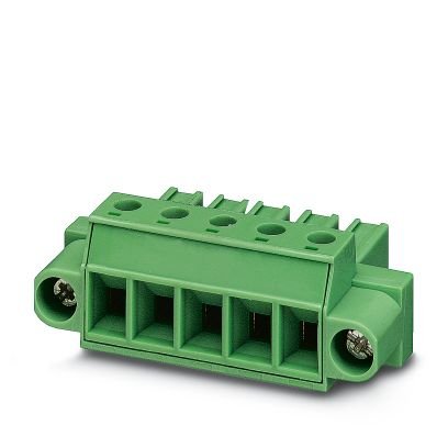 Phoenix Contact - Kabelsteckverbinder für Leiterplattensteckverbinder Leiterplattenstecker PC 4/ 6-STF-7,62 BK − 50 Stück