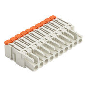 WAGO - Kabelsteckverbinder für Leiterplattensteckverbinder 1-Leiter-Federleiste,Hebel 2721-1110/326-000 PushinCAGECLAMP,lgr − 50 Stück