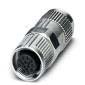 Phoenix Contact - Rundsteckverbinder, feldkonfektionierbar (Industriesteckverbinder) Steckverbinder SACC-FS-12PCON SCO 12-polig Bu/ger M12