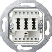 Gira - Antennensteckdose TAE-Anschlussdose 003202 TAE 2x6/6NFF ws