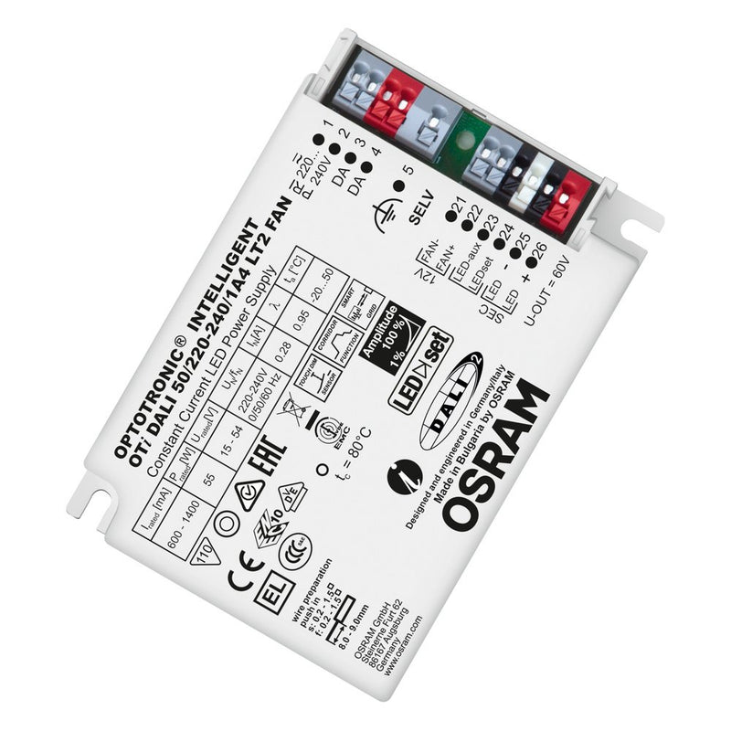 OSRAM BETRIEBSGERÄTE - LED-Betriebsgerät LED-Konverter OTiDALI502202401A4LT 600...1400mA, 50W