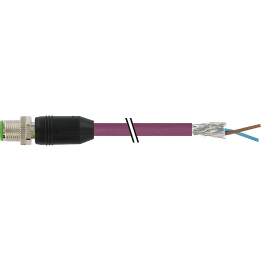 Murrelektronik - Konfektioniertes Sensor-Aktor-Kabel M12-Steckerverbinder 7000-14051-8400750 m.frei. Leitungsende
