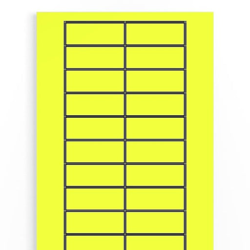 Weidmüller - Kennzeichnungsmaterial PAGETAB 56X22 − 25 Stück