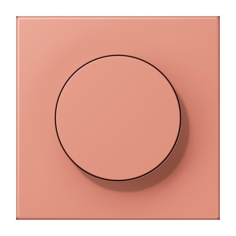 Jung - Abdeckung/Bedienelement für Installationsschalterprogramme Abdeckung mit Drehknopf LC 1740 233 locre rouge moyen