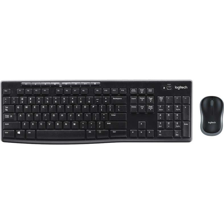 Logitech - Tastatur Tastatur/Maus Set MK270 sw USB,wireless,1000dpi