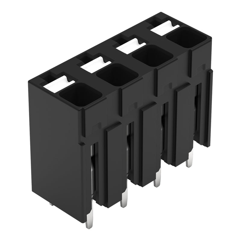 WAGO - Leiterplattenklemme THR-Leiterplattenklemme 20863104300000997605 Drücker,1,5mm²,sw − 1645 Stück