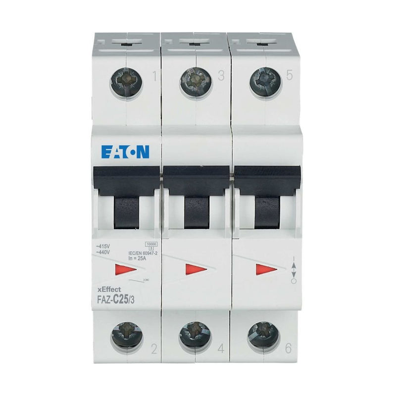 Eaton - Leitungsschutzschalter FAZ-C25/3 C 25A, 3p