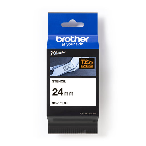 Brother - Schriftband Schablonenband STe-151 L3,0m, BB24mm