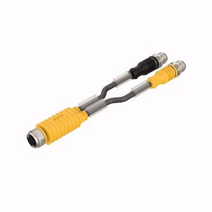 Turck - Passiver Sensor-/Aktor-Verteiler (mit Leitung) Zweifachverteiler VBRK8-2RS #6631295  − 1 Stück