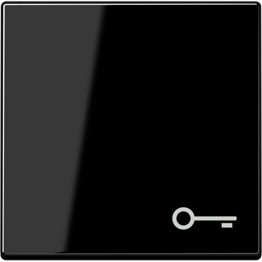 Jung - Abdeckung/Bedienelement für Installationsschalterprogramme Wippe Symbol Tür A 590 BF T SW schwarz