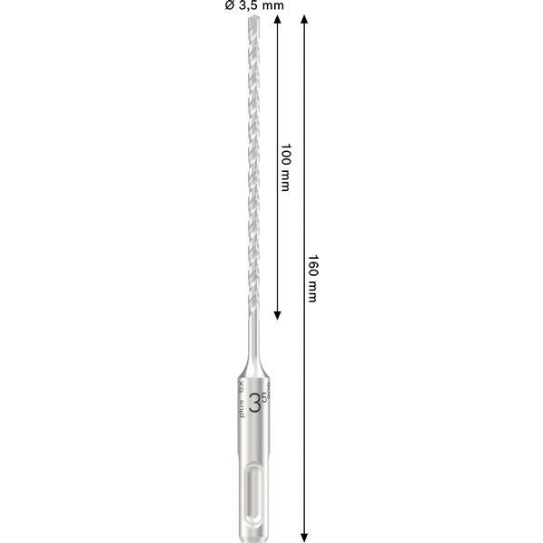 Bosch - Bohrer PRO SDS plus-5X 2608707229 Hammerbohrer 3,5 x