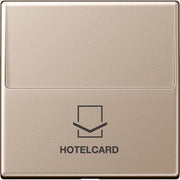 Jung - Abdeckung/Bedienelement für Installationsschalterprogramme Hotelcard-Schalter champ. A 590 CARD CH o. Schalter-Einsatz