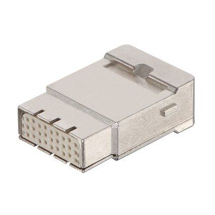 Harting - Kontakteinsatz für Rechtecksteckverbinder Einzelmodul Han High 09140273113 Density Shielded