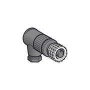 Telemechanique Sensors - Rundsteckverbinder, feldkonfektionierbar (Industriesteckverbinder) Leitungsdose XZCC8FCM30V M8 abgewinkelt