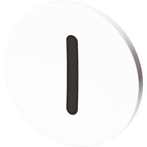 Stahl - Bezeichnungsschild für Befehlsgeräte Tastenschild 8602/3 227751 weiß Ein I − 1 Stück by Stahl
