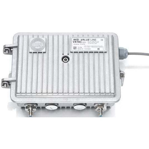 Wisi - BK-Verstärker Hausanschlussverstärker VX 16 C 0650 40dB, ortsgespeist − 1 Stück by Wisi
