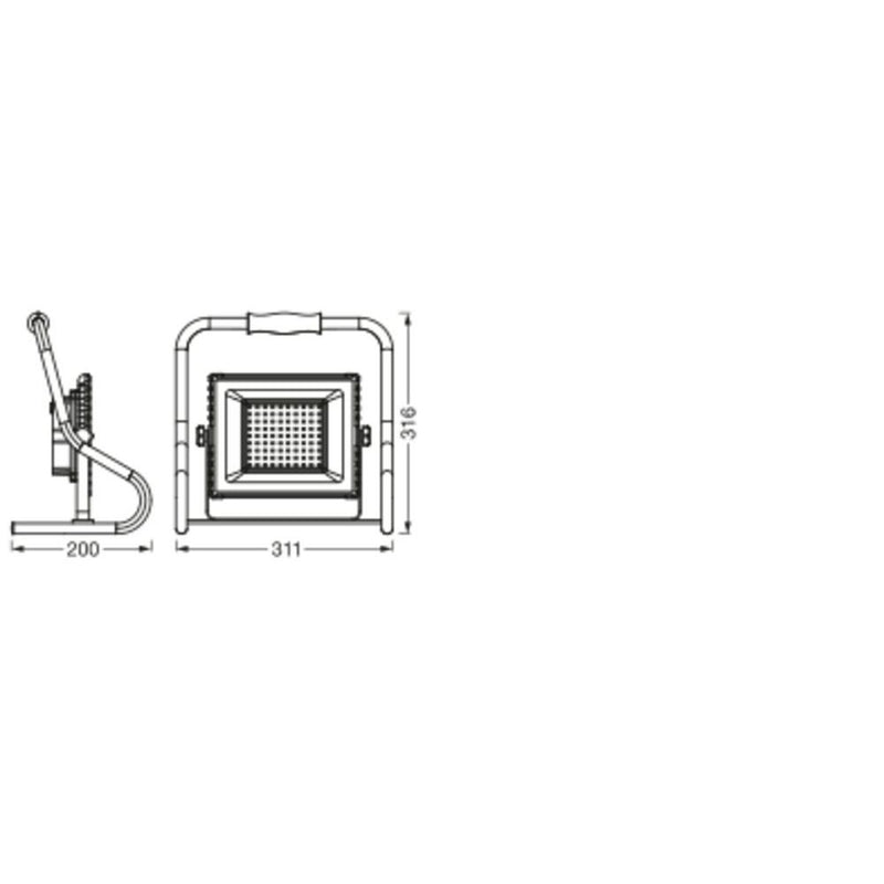 Ledvance - Baustellenleuchte LED-Arbeisleuchte LED W #4058075576513