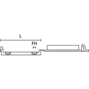 HellermannTyton - Befestigungssockel und -element für Kabelbinder Befestigungssockel 151-03679(25) schwarz − 25 Stück