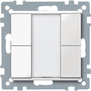 Schneider Electric - Bussystem-Tastsensor Taster 2fach plus MTN617219 polarweiß