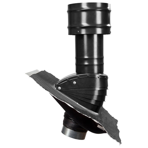 Glen Dimplex SEE - Lüftungshaube rund Steildachhaube SDHB 125 SW schwarz