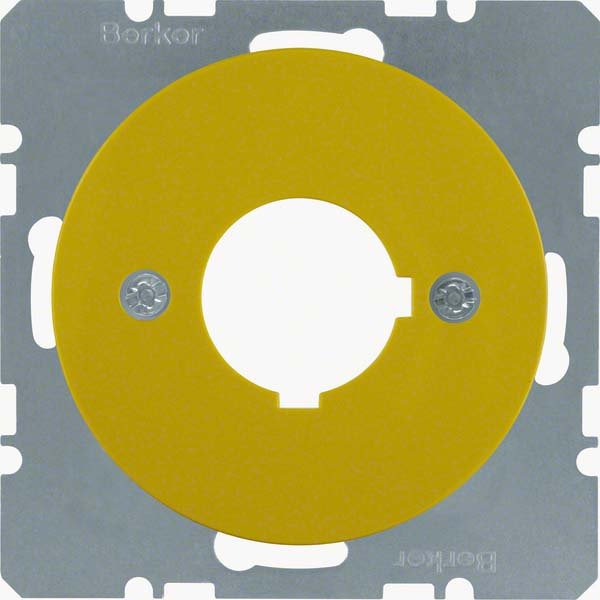 Berker - Einsatz/Abdeckung für Kommunikationstechnik Zentralplatte gb/gl 14322006 f.Melde/Befehlgerät